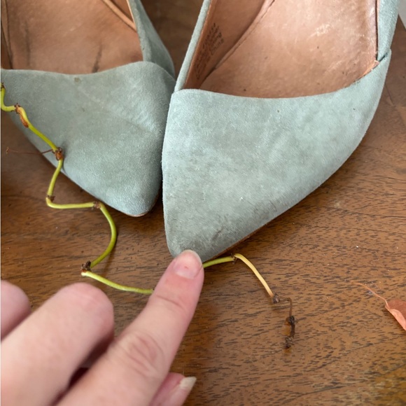 Madewell | Mira light blue / green stilettos - Picture 4 of 11